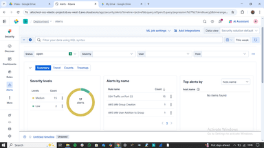 Elastic SIEM SOC Deployment & Detection Engineering